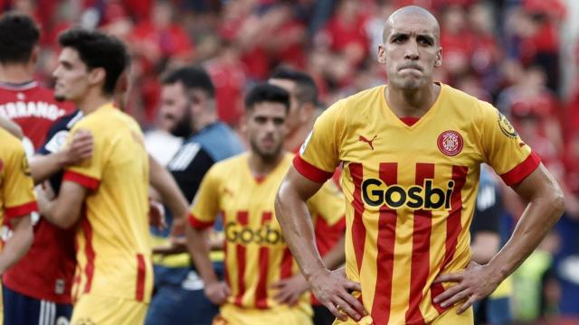 Oriol Romeu, con el Girona.