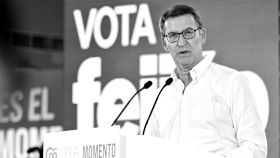 El líder nacional del Partido Popular y candidato a la presidencia del Gobierno, Alberto Núñez Feijóo