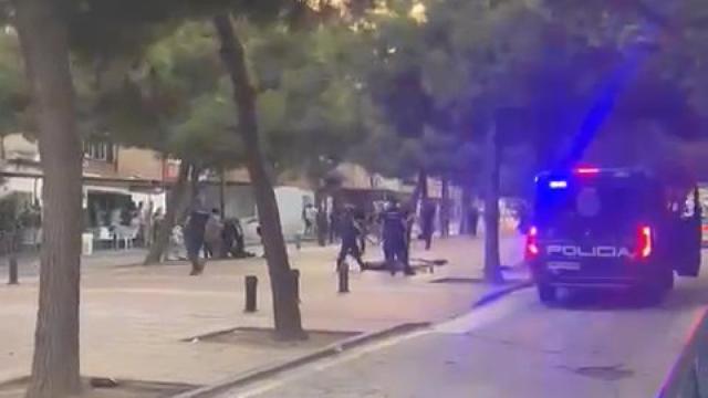 Video del tiroteo ocurrido este martes en el distrito malagueño de Palma-Palmilla.