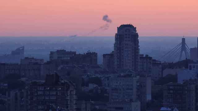 Imagen de Kiev durante la mañana del miércoles 19 de julio tras un ataque con drones ruso.