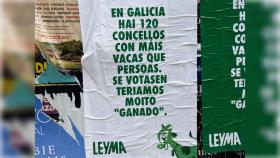 La campaña de Leyma en las calles de A Coruña