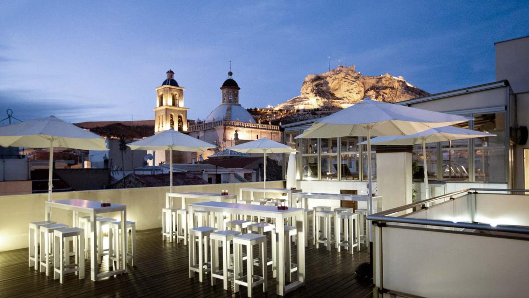 Rooftop de Hospes Hotels en Alicante.