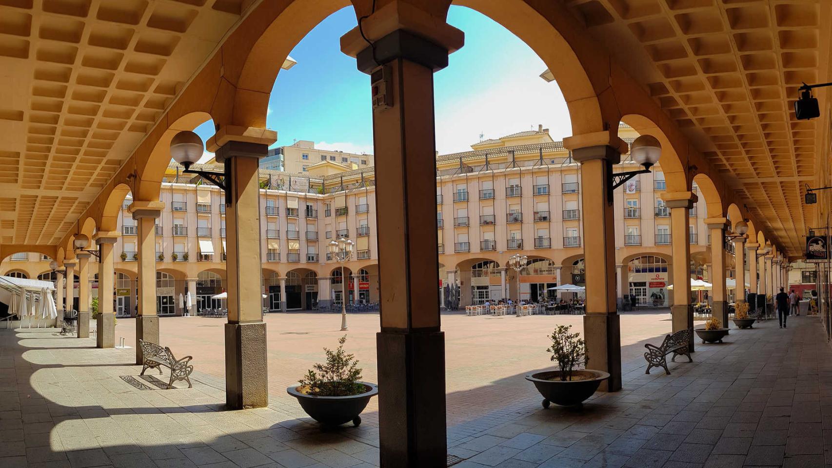 Plaza Mayor de Elda.