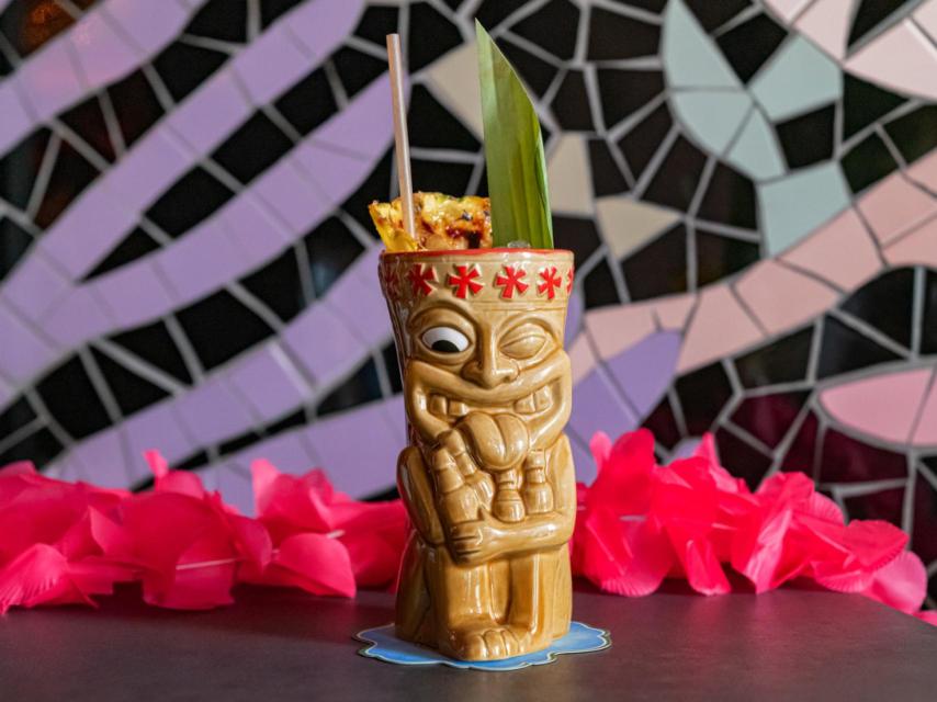 La bebida Tiki.