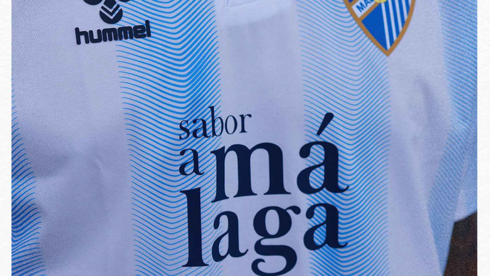 La primera camiseta del Málaga CF