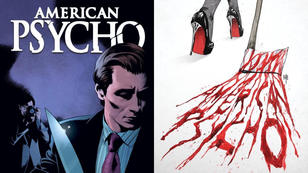 Portadas de la serie de cómics 'American Psycho'