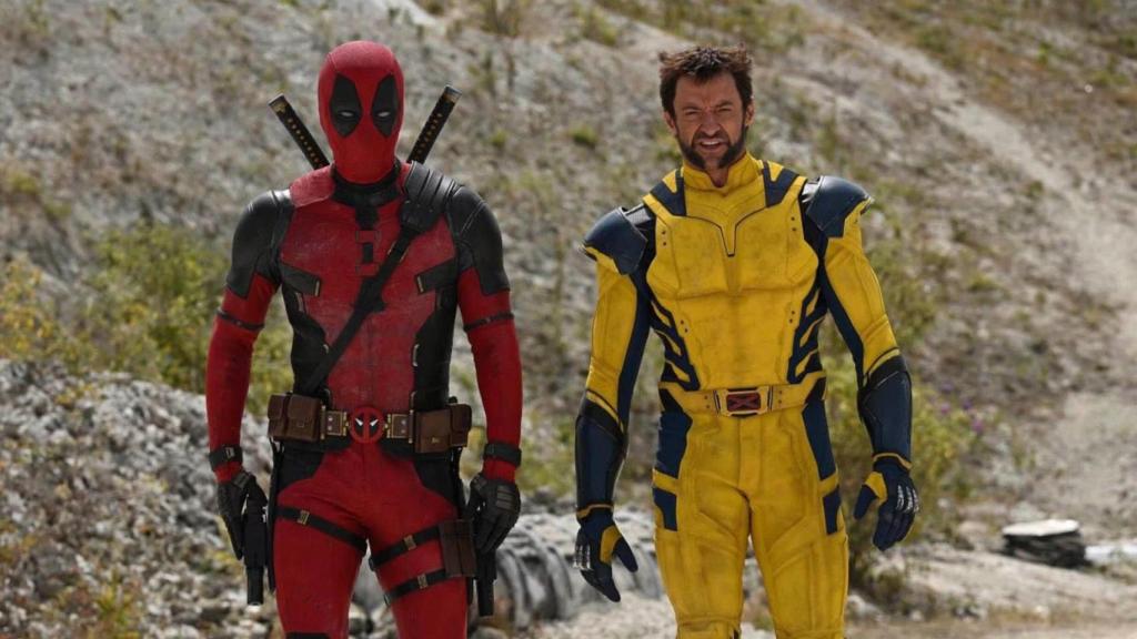 Ryan Reynolds y Hugh Jackman en 'Deadpool 3'