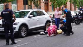 Accidente en la calle Gamazo
