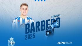 Iván Barbero, nuevo jugador del Deportivo.