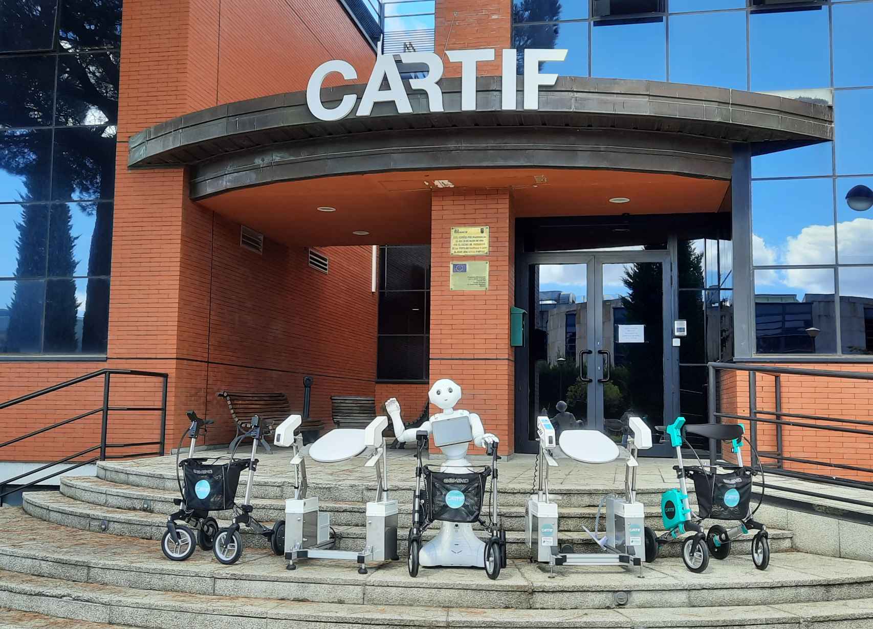 Copito y los andadores inteligentes desarrollados en el centro tecnológico Cartif