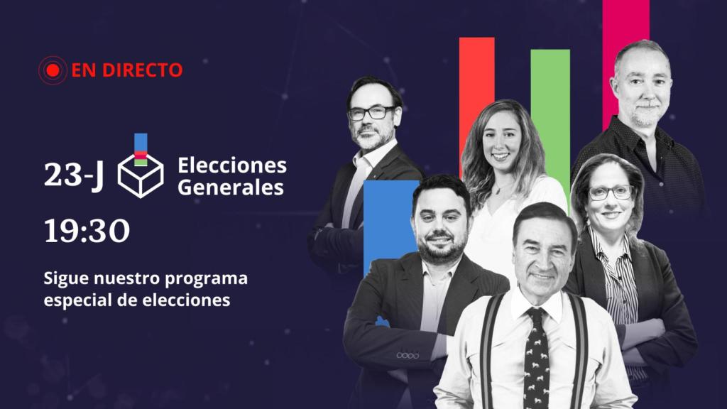 EL ESPAÑOL emite un programa para analizar los resultados de las elecciones.