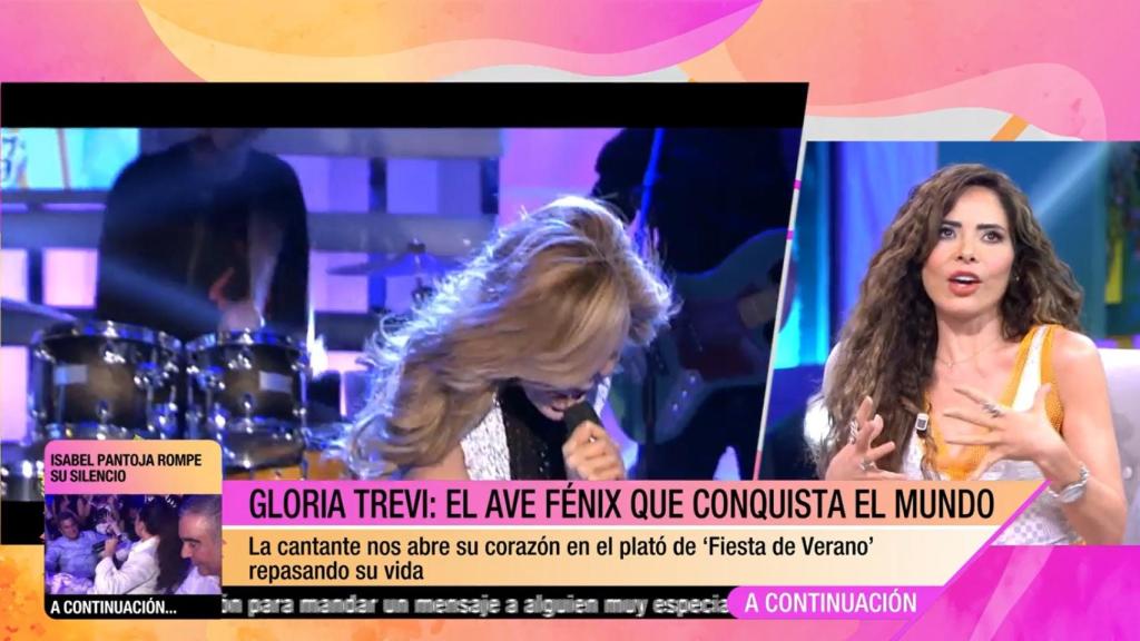 Gloria Trevi en 'Fiesta de verano'.