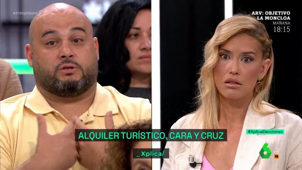 Francisco Moreno y Afra Blanco en 'laSexta Xplica'.