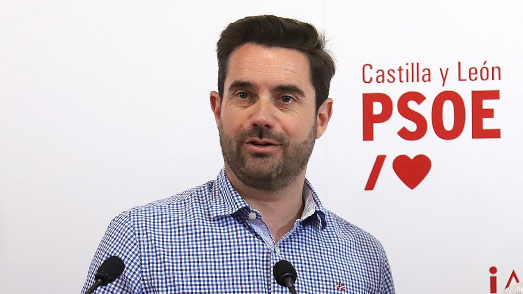 El secretario general del PSOE de Zamora, Antidio Fagúndez.