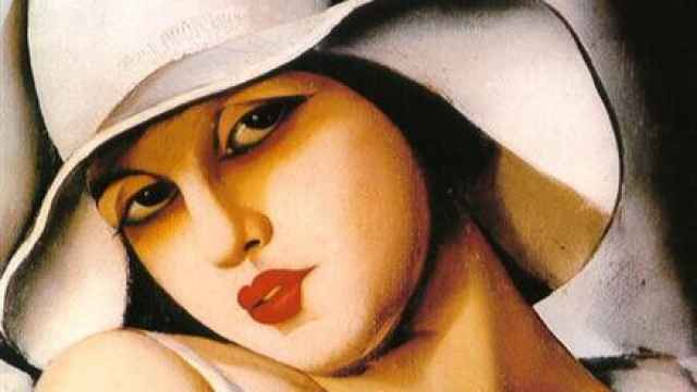 Tamara de Lempicka: Detalle de 'En plein été', 1928. Colección particular