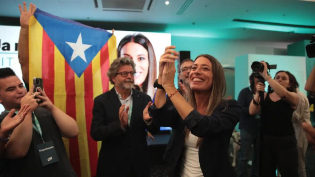 La candidata de Junts al Congreso por Barcelona, Míriam Nogueras.
