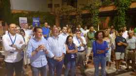 Los candidatos del PP por Valladolid siguen la jornada electoral