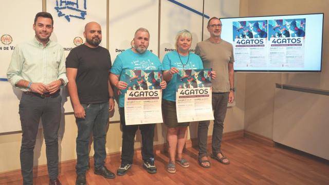 Presentación del festival '4 Gatos', este lunes.