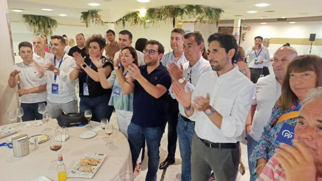 Celebración de la noche electoral del PP de Zamora