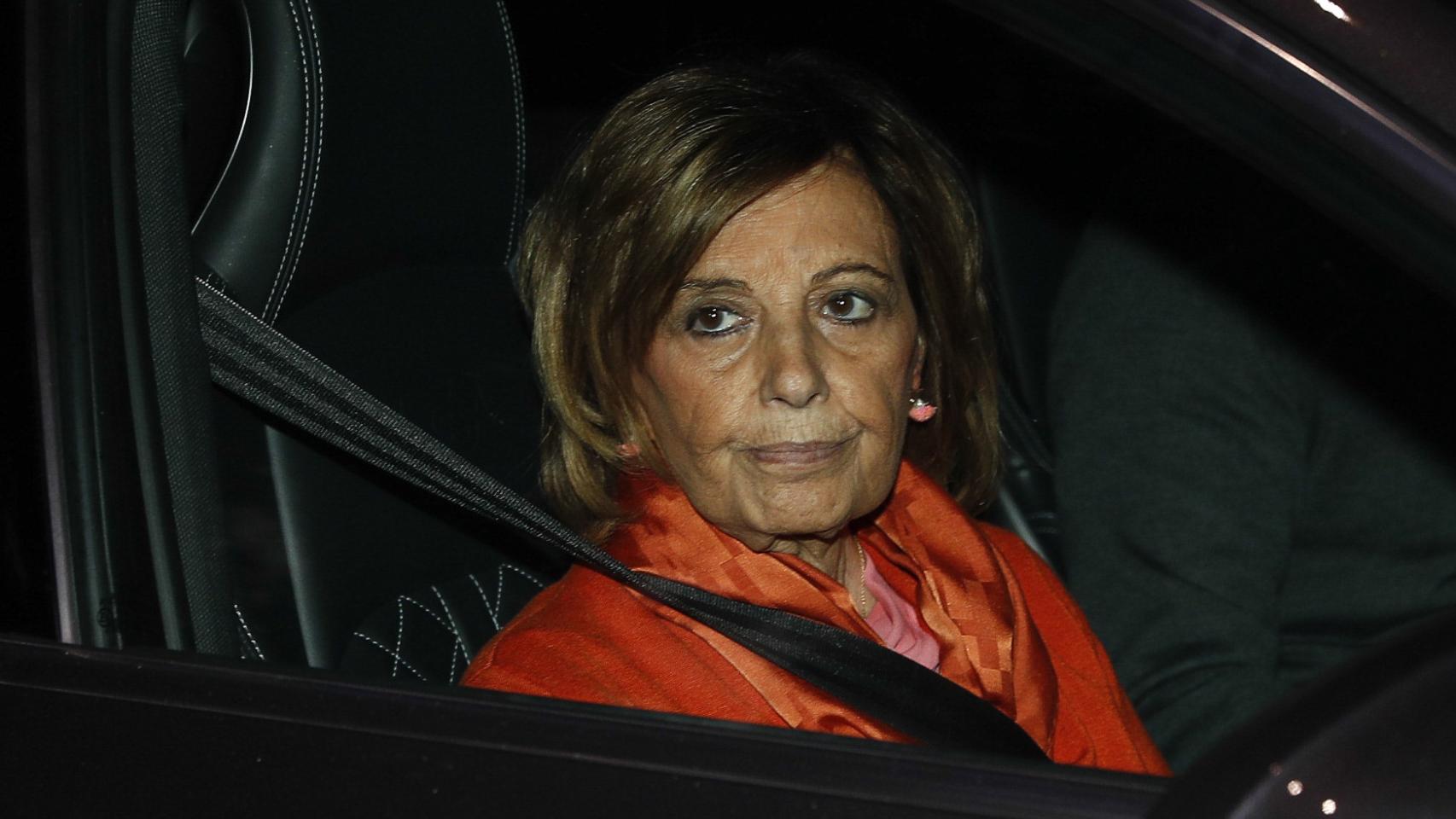 María Teresa Campos en una imagen tomada en Madrid, en octubre de 2018.