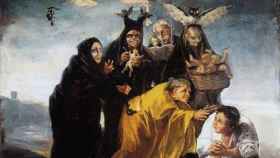 'El Conjuro', el cuadro de Goya en el que se representaba a unas brujas practicando magia contra un hombre.