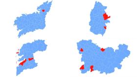 Elecciones Generales 2023: El PP gana en 298 municipios de Galicia, el PSOE en los otros 15