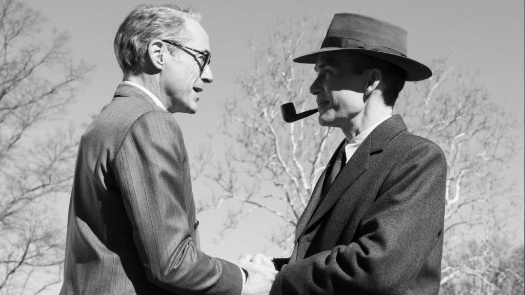 Robert Downey Jr. y Cillian Murphy en 'Oppenheimer'