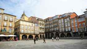 Praza Maior, en Ourense.