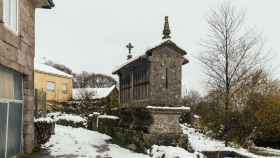 Una imagen de archivo Dozón con nieve (Shutterstock)