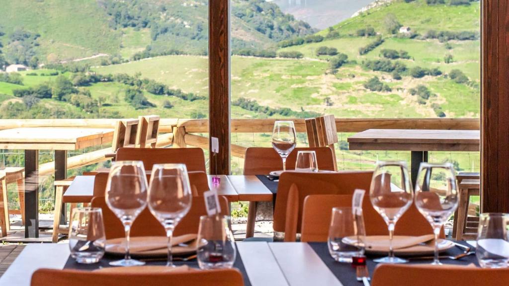 Una imagen de las vistas desde el interior de La Cocina de Tanislao.