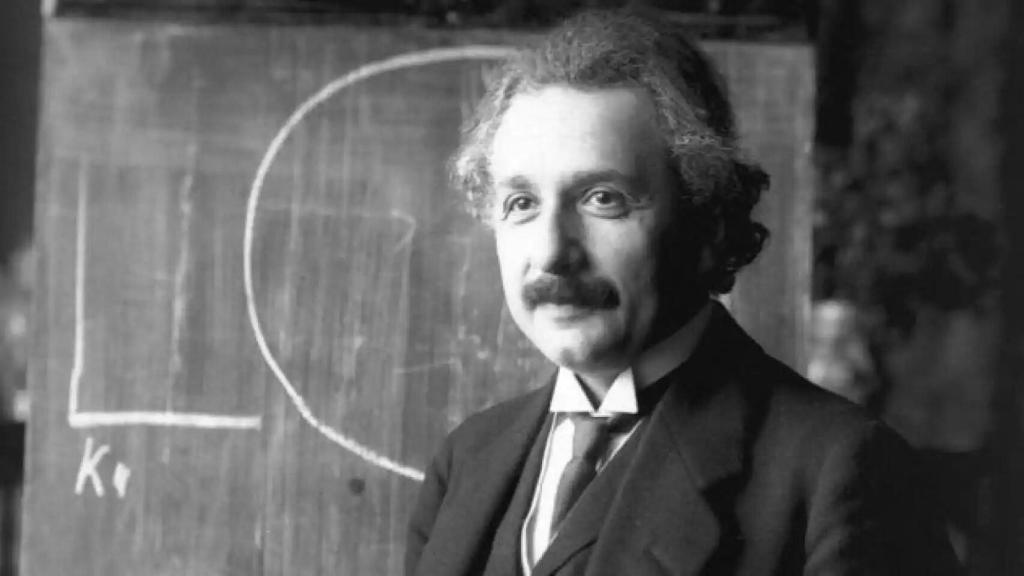 Albert Einstein.