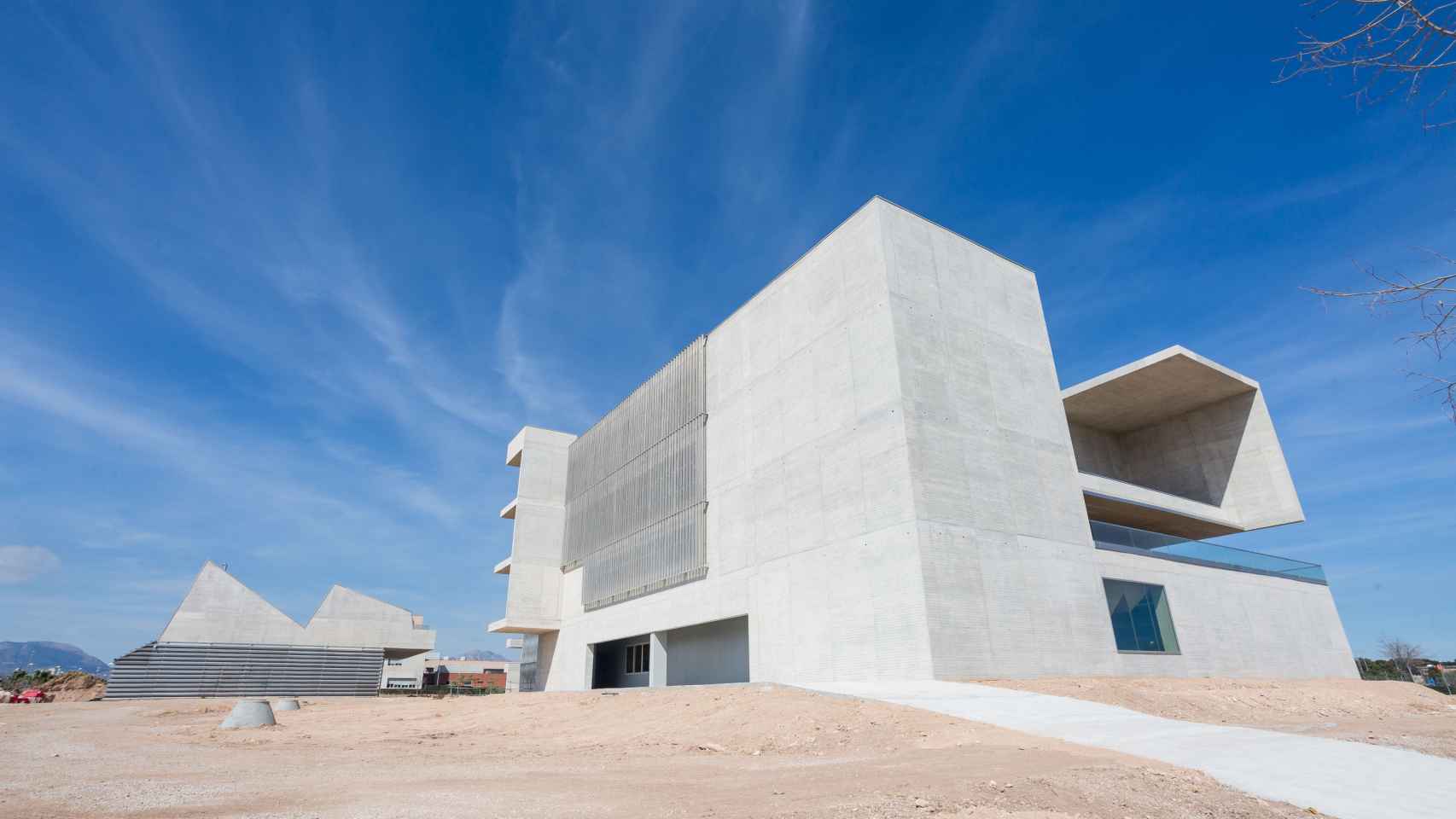 El nuevo edificio del PCA, el Centro de Creación de Empresas,  diseñado por arquitecto Guillermo Vázquez Consuegra.