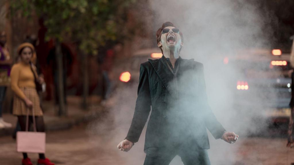 David Tennant en la temporada 2 de 'Good Omens'