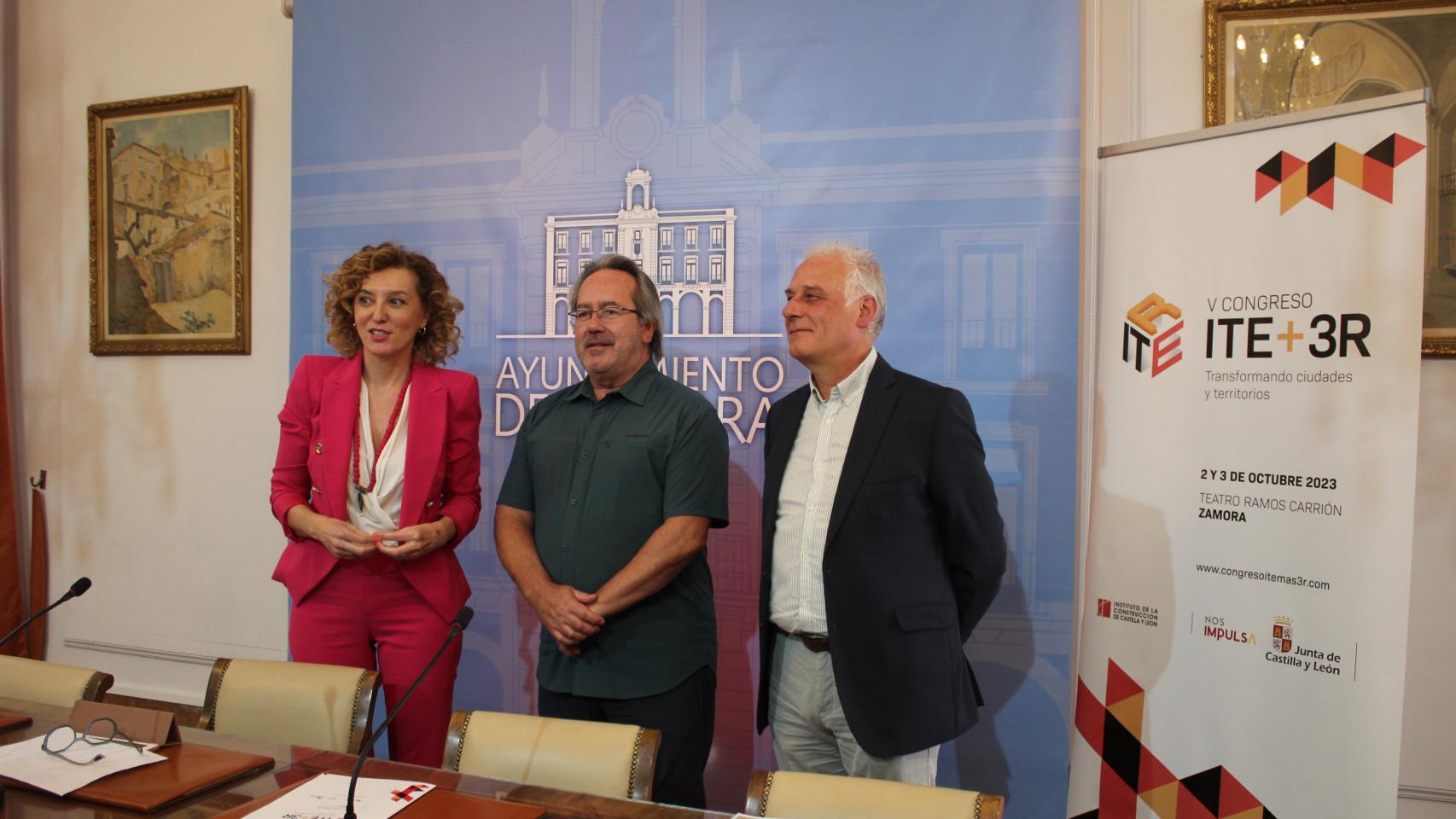 El alcalde de Zamora, Francisco Guarido, durante la presentación del evento, este miércoles.