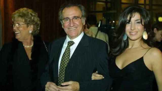 Manolo Escobar junto a su mujer Anita Marx y su hija Vanessa en una imagen de archivo.