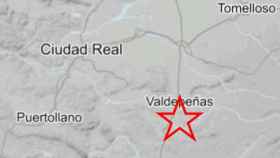 Registrado un terremoto de magnitud 3,4 en Valdepeñas (Ciudad Real)
