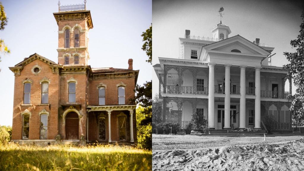 Sauer Castle y la Casa Shipley-Lydecker, posibles inspiraciones para la Mansión encantada de Disney.