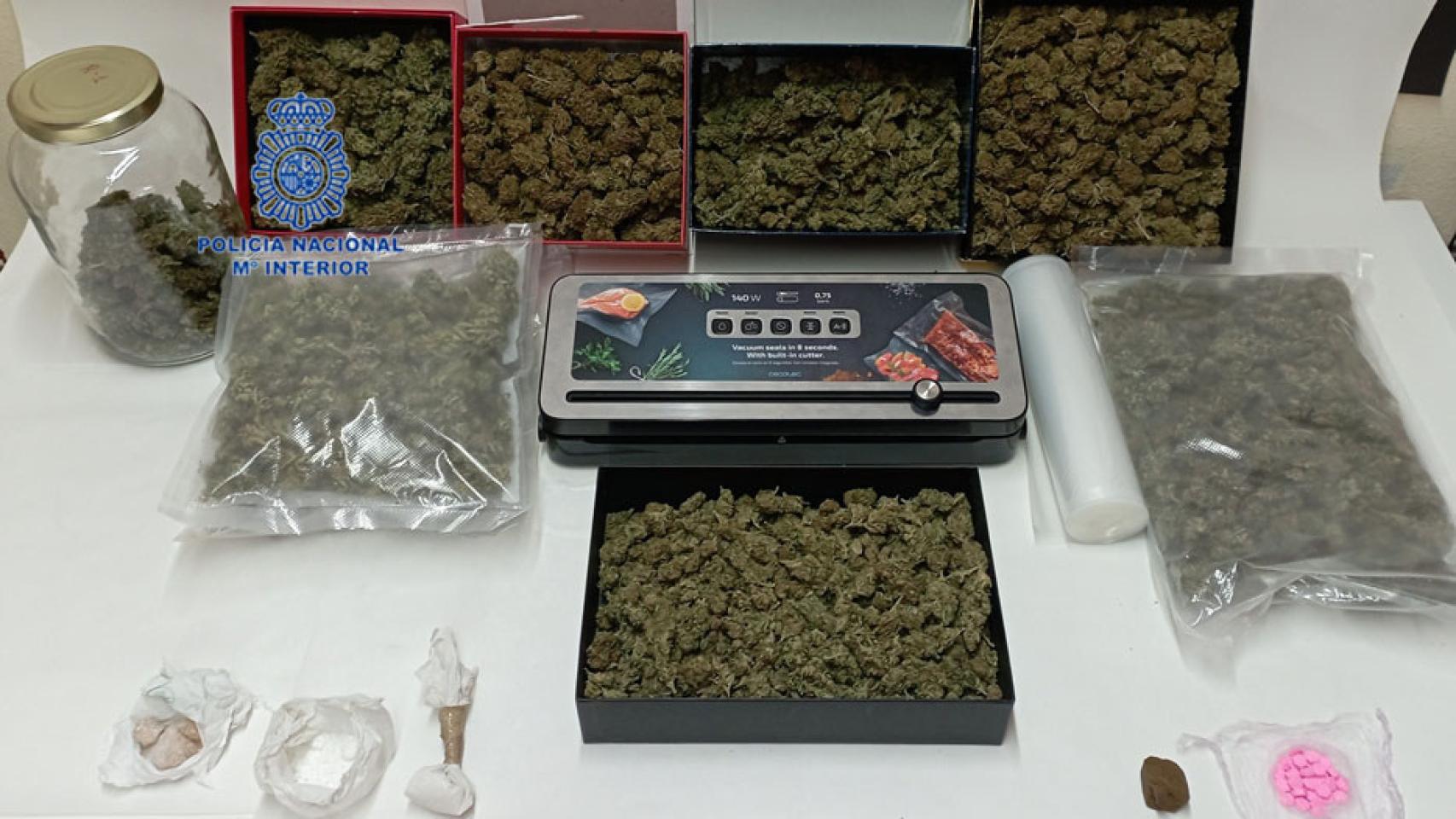 Droga incautada en León