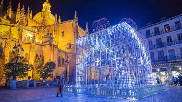Iluminación navideña de Segovia en Navidad de 2021
