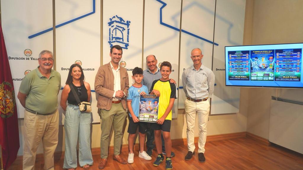 Presentación del torneo de fútbol sala de la Diputación de Valladolid
