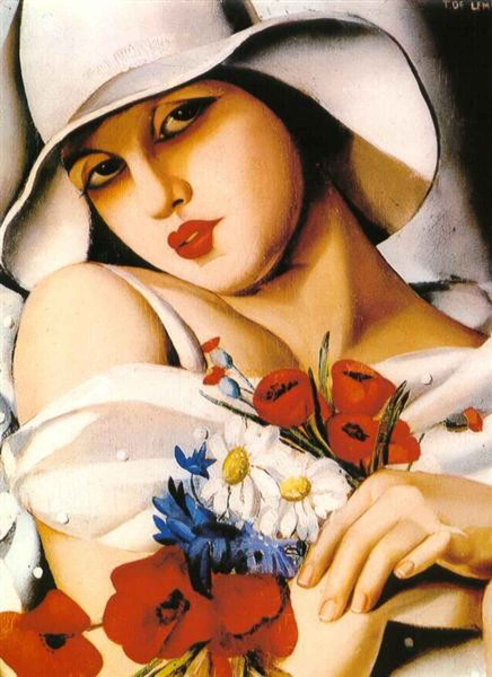 Tamara de Lempika: En pleno verano', 1928
