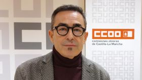 Paco de la Rosa, secretario general de CCOO en Castilla-La Mancha