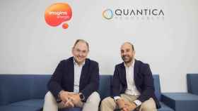 El director general de Imagina Energía, Santiago Chivite,  y Alfonso Garcés, fundador y consejero delegado de Quántica Renovables.