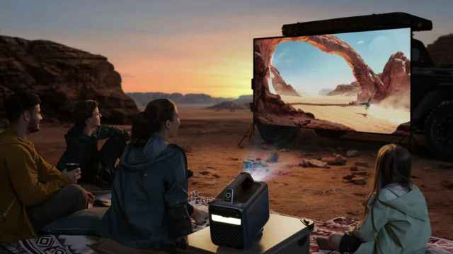 El proyector Nebula Mars 3 es ideal para exteriores