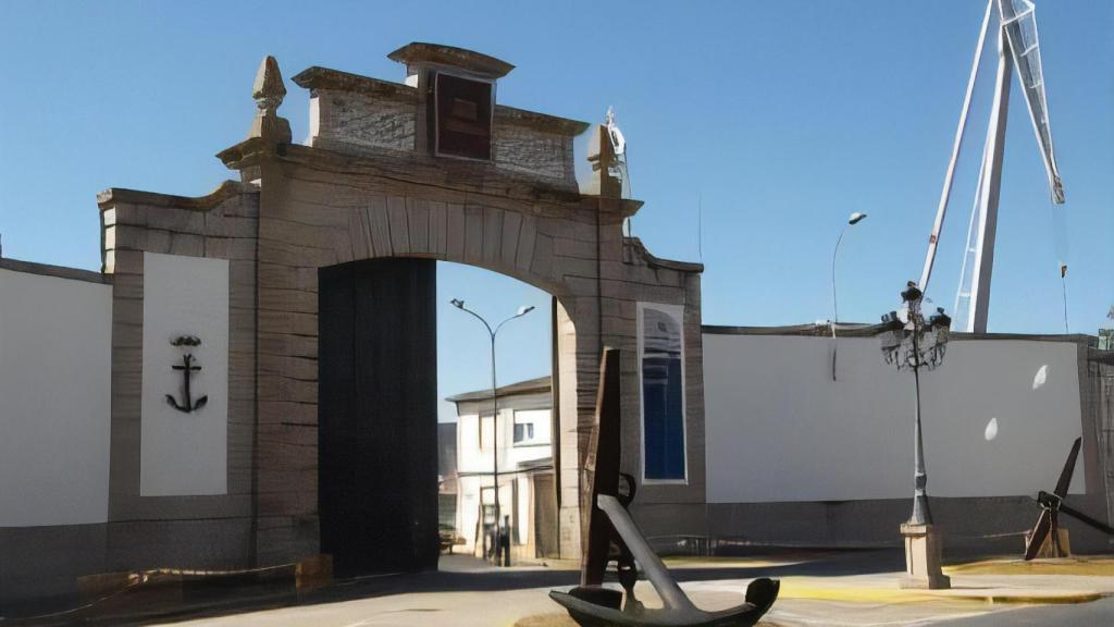 Entrada a la Navantia