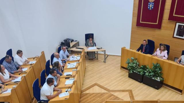 Pleno municipal del Ayuntamiento de Narón