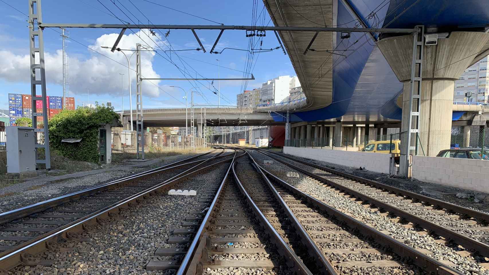 Imagen del tramo Vigo Guixar-Redondela.