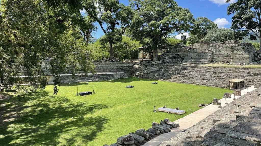 Paisaje de las Ruinas de Copán, en Honduras.