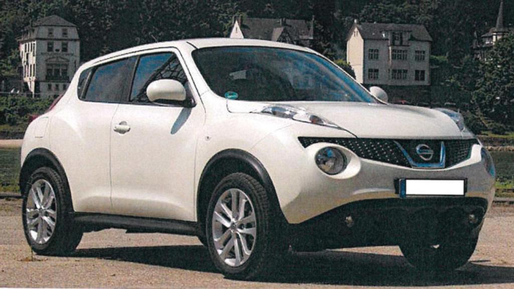 El Nissan Juke que busca la la Policía Local de Las Torres de Cotillas es un modelo del año 2017 o 2019.