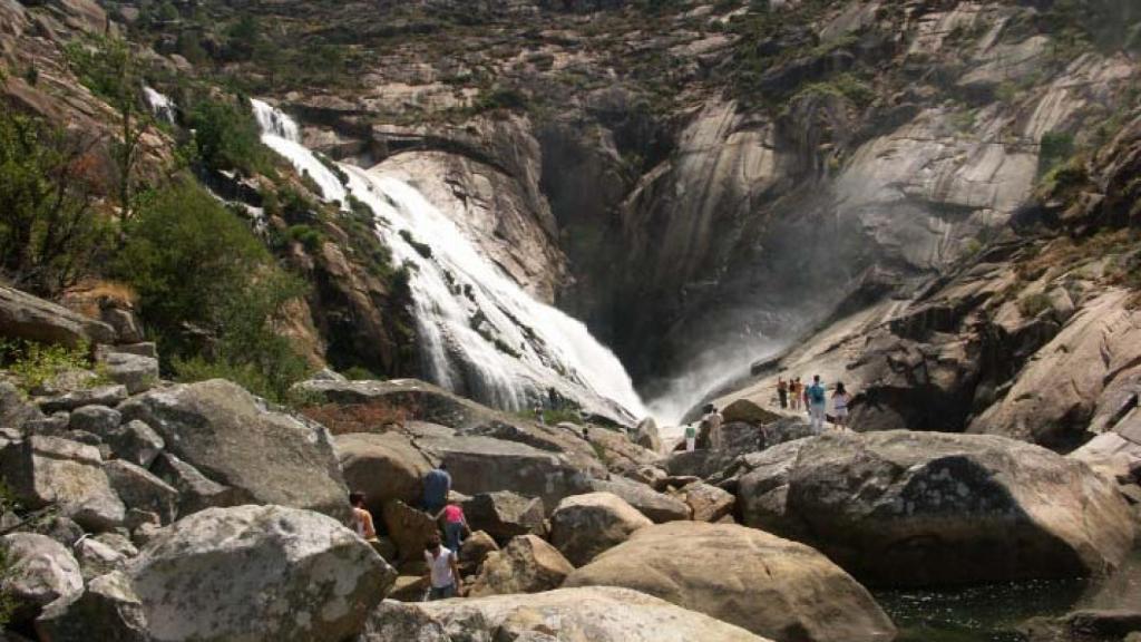 Cascada del Xallas en Ézaro (Coruña)